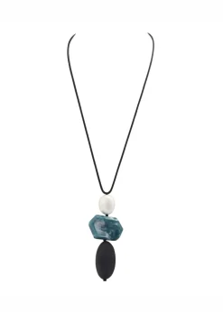 Merx - Stacked Stone Long Necklace