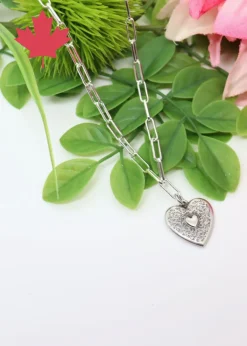 My Wristy Business - Filigree Heart Necklace