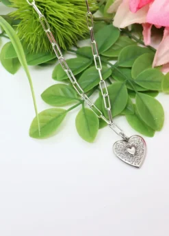 My Wristy Business - Filigree Heart Necklace