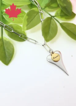 My Wristy Business - Forever Heart Necklace