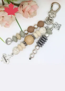 My Wristy Business - Silver Canada Bag Charm