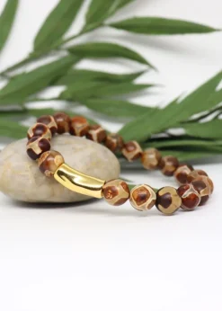 My wristy Business - Tibetan Saddle Beaded Bracelet