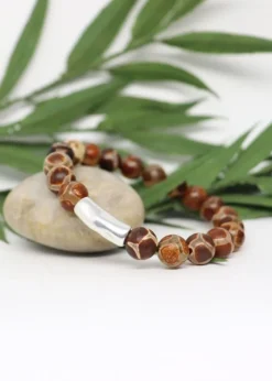 My wristy Business - Tibetan Saddle Beaded Bracelet