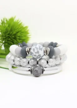 My Wristy Business - White Leopard Trio