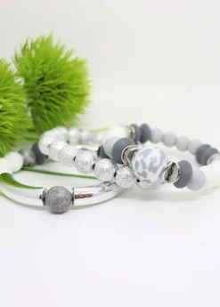 My Wristy Business - White Leopard Trio