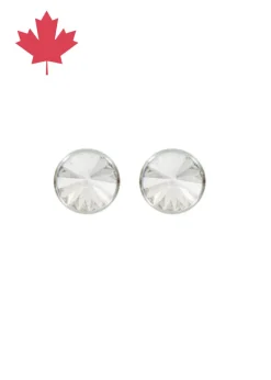 Myka - Anna Rivoli Crystal Clip On Earrings