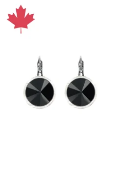 Myka - Anna Rivoli Crystal Euroback Earrings