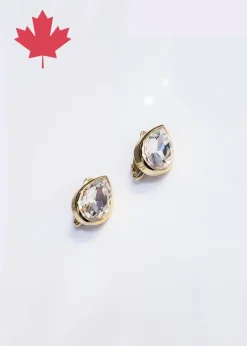 Myka - Nina Teardrop Clip On Earrings