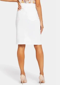 NYDJ - High Waist Skirt - Optic White