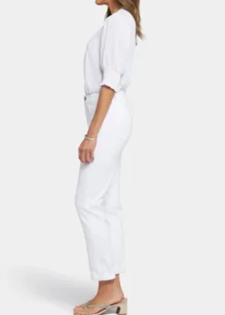 NYDJ - Margot Girlfriend Jeans - Optic White