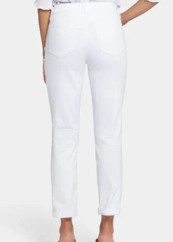 NYDJ - Margot Girlfriend Jeans - Optic White