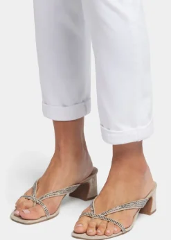 NYDJ - Margot Girlfriend Jeans - Optic White