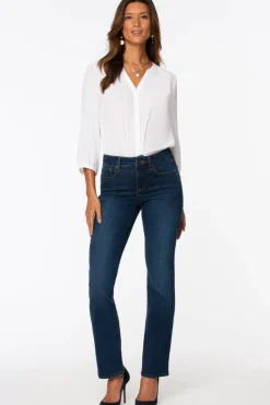 NYDJ - Marilyn Straight Jeans - Quinn - PETITE