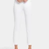 NYDJ - Sheri Slim Ankle Jeans With Roll Cuffs - Optic White