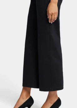 NYDJ - Teresa Wide Leg Ankle Jeans - Black
