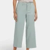NYDJ - Wide Leg Cargo Capri Pants - Tomatillo - SALE