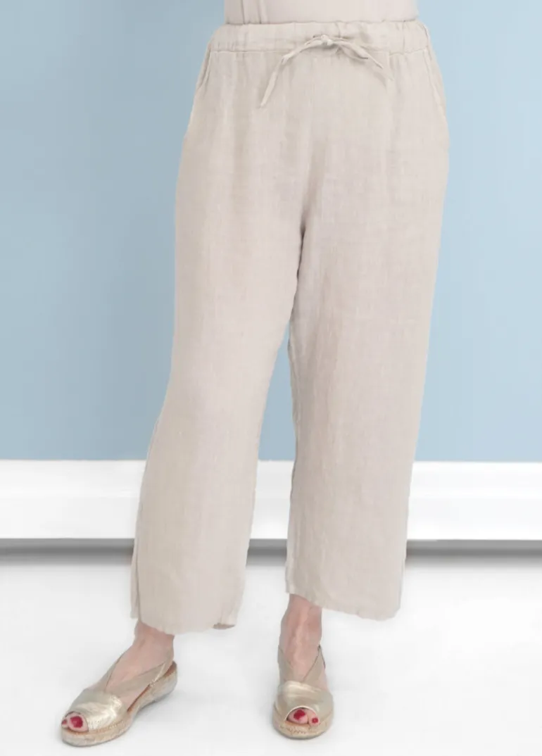 Orange - Anita's Relaxed Linen Pant