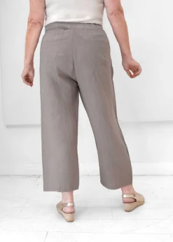 Orange - Anita's Relaxed Linen Pant