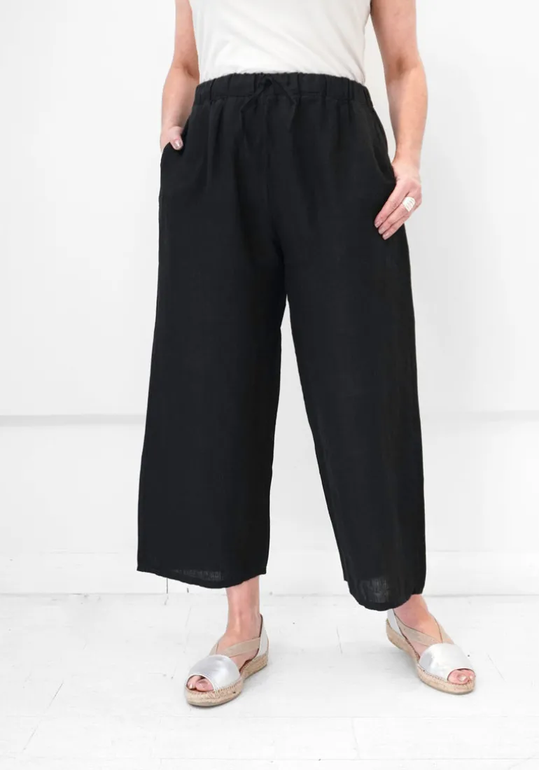 Orange - Anita's Relaxed Linen Pant