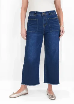 Orange - Bamboo Denim Pants