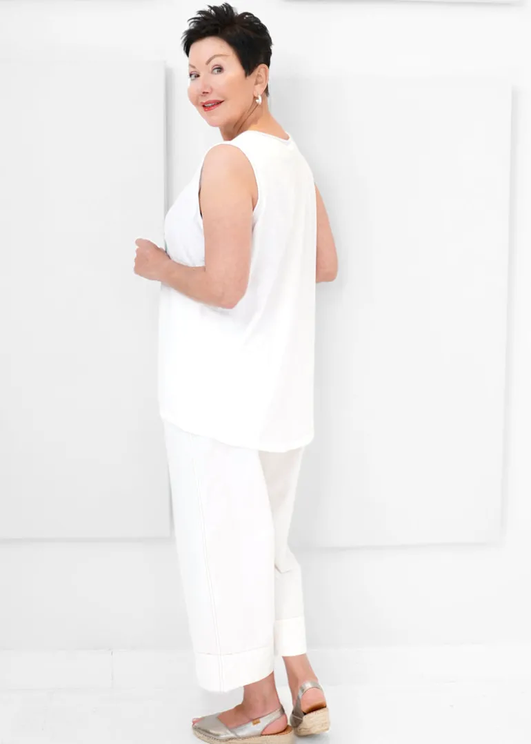 Paolo Tricot - Colored Flower Printed Tank