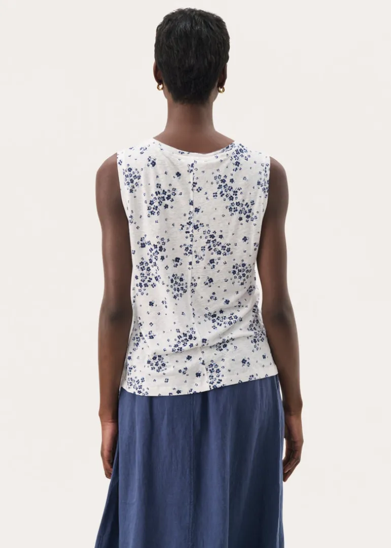 Part Two - Rena Linen Blend Tank