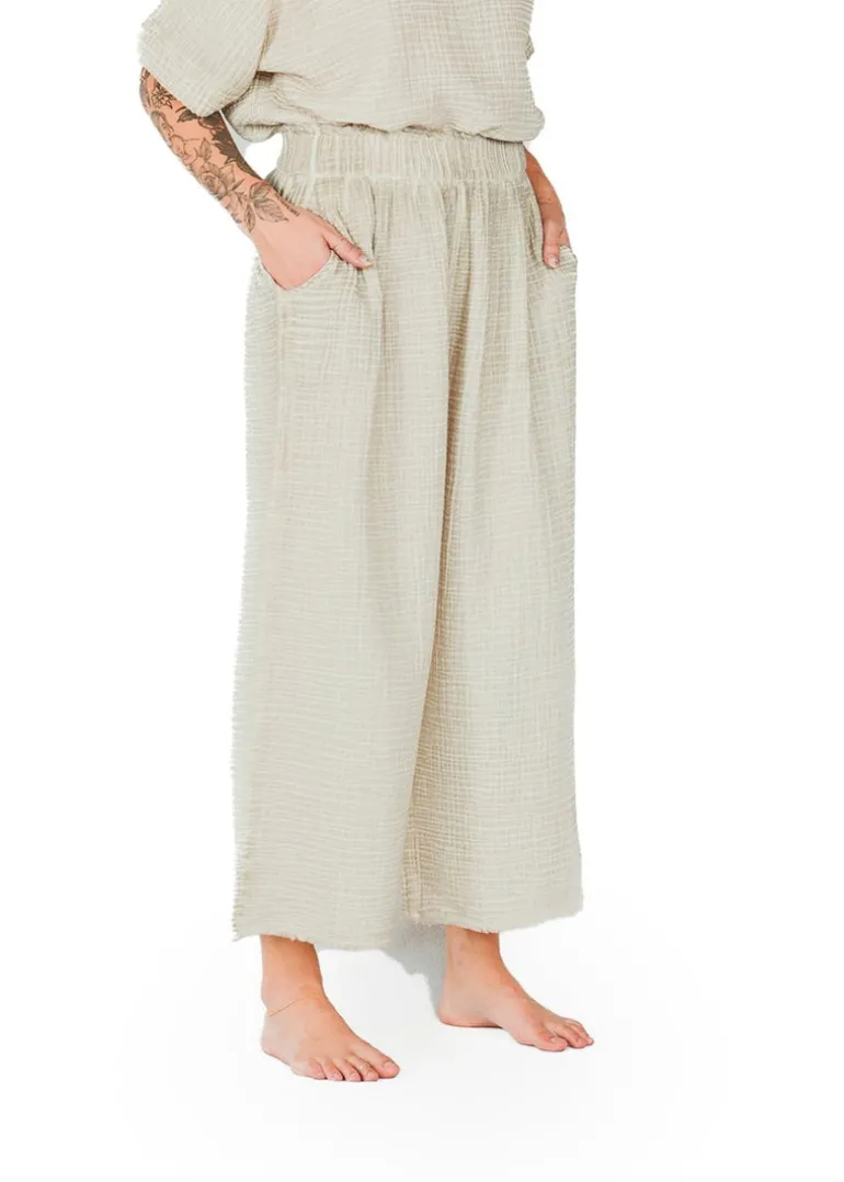 Pokoloko - Crinkle Palazzo Pant