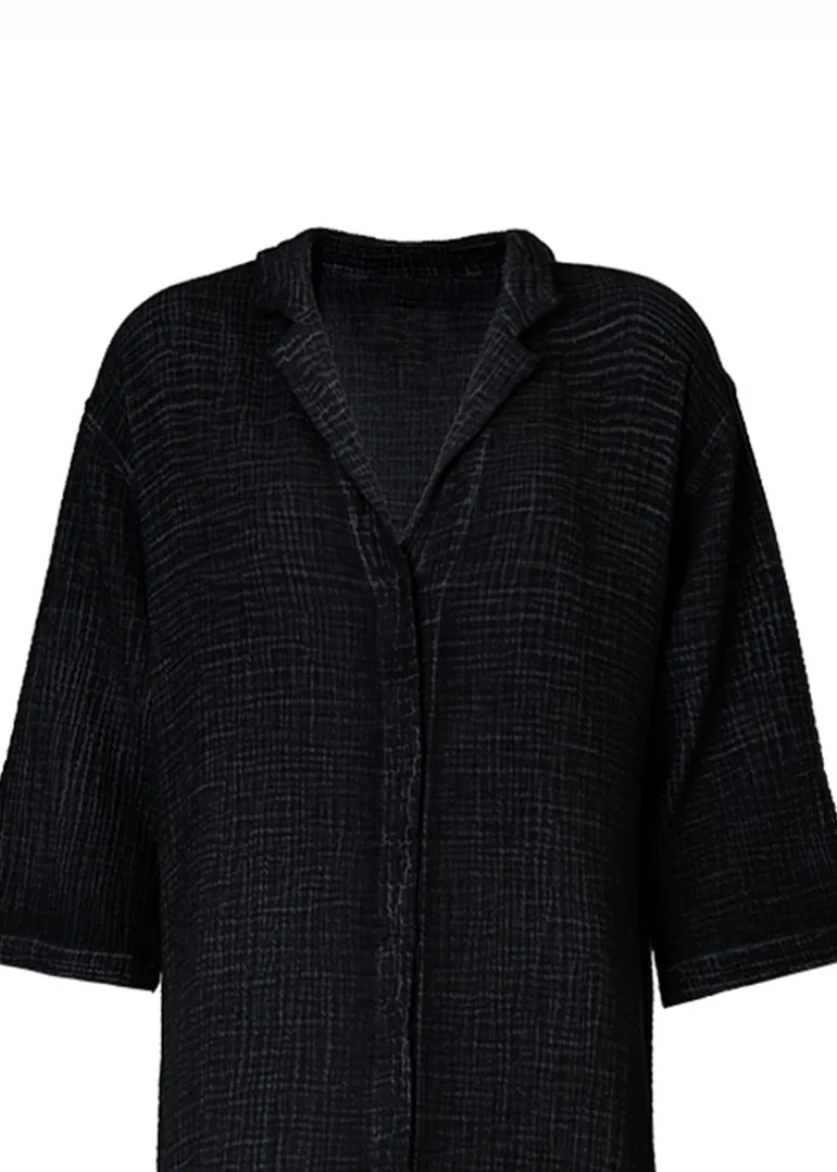 Pokoloko - Crinkle Shirt Dress