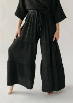 Pokoloko - Crinkle Skirt Pants