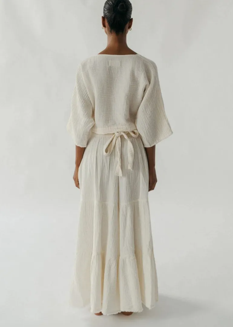 Pokoloko - Crinkle Skirt Pants