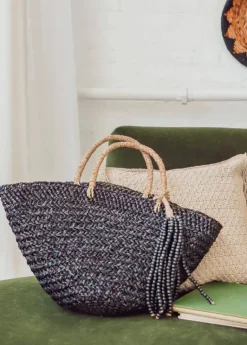 Pokoloko - Handbag with Beaded Tassel - SALE