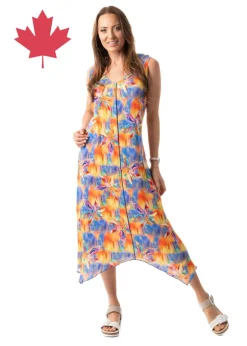Pure - Bright and Beautiful Sleeveless Dress - SALE