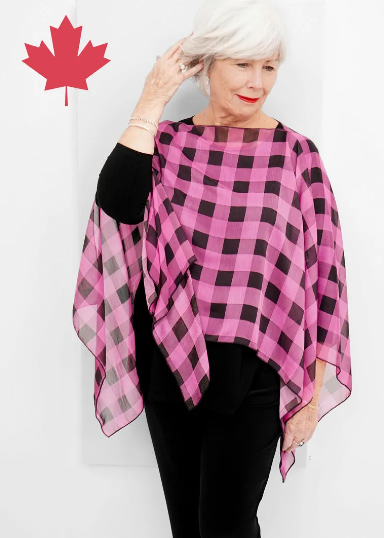 Rapz - Gingham Capelet