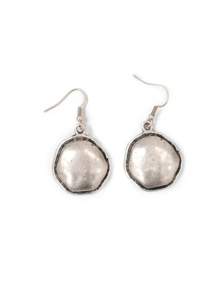 Seraglio - Circle Drop Earrings
