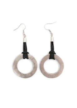 Seraglio - Circle Drop Earrings