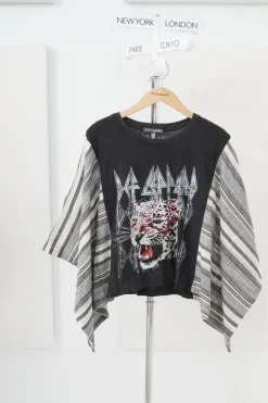 Shannon Passero - Banded Pullover - Def Leppard