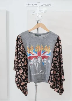 Shannon Passero - Banded Pullover - Def Leppard