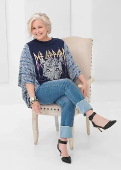 Shannon Passero - Banded Pullover - Def Leppard