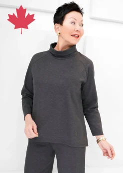 Shepherd's - Ponte Retreat Raglan Top