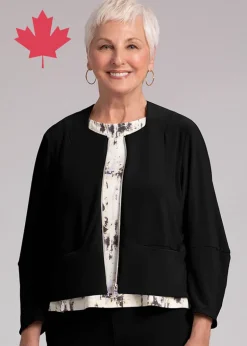 Sympli - Cropped Lantern Jacket - SALE