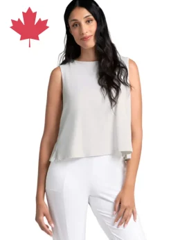 Sympli - Flared Shell Top