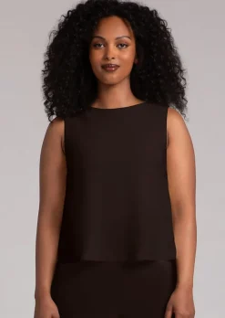 Sympli - Flared Shell Top