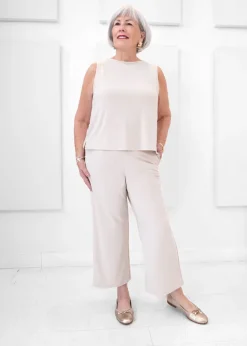 Sympli - Flared Shell Top