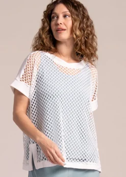 Sympli - Honeycomb Boxy Top
