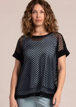Sympli - Honeycomb Boxy Top