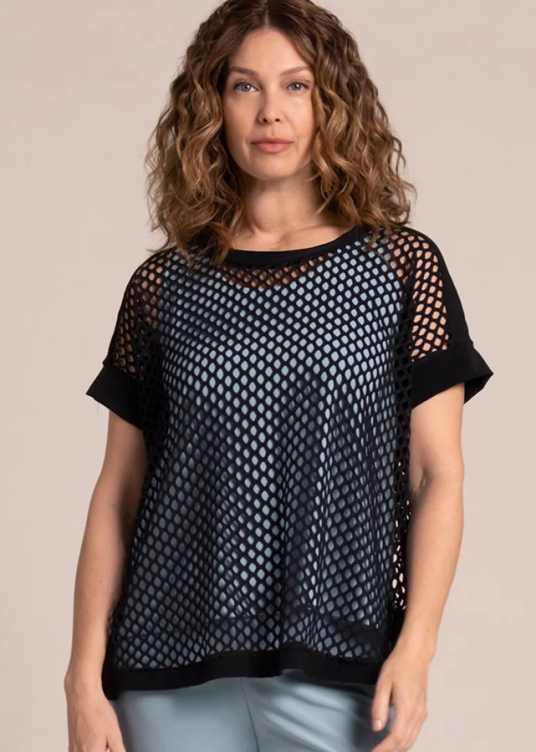 Sympli - Honeycomb Boxy Top