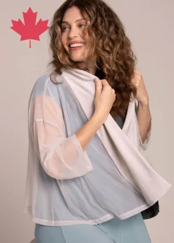 Sympli - Mezza Luna Mesh Cardigan - SALE