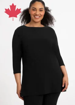 Sympli - Nu Ideal 3/4 Sleeve Tunic Top - SALE