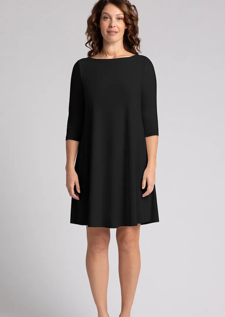 Sympli - Nu Trapeze 3/4 Sleeve Dress