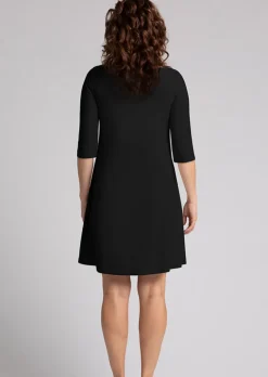 Sympli - Nu Trapeze 3/4 Sleeve Dress